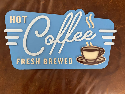 Retro Coffee Sign